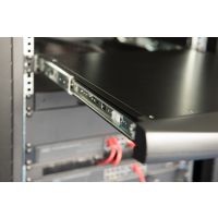 DIGITUS Modulare Konsole mit 19" TFT (48,3cm), 16-Port CAT 5 KVM & Touchpad, UK Tastatur