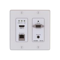 Kramer Electronics Kramer WP-20 Active Wall Plate - White - HDBaseT