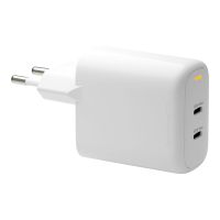 dbramante1928 re-charge - Netzteil - 45 Watt - PD, QC - 2 Ausgabeanschlussstellen (24 pin USB-C)