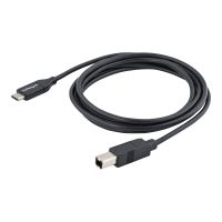 StarTech.com 2m 6ft USB C to USB B Cable - USB 2.0 - USB Type C Printer Cable M/M - USB 2.0 Type-C to Type-B Cable (USB2CB2M)