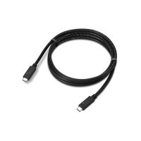 Lenovo 4X91U92143, 1,5 m, USB C, USB C, USB4 Gen 2x2, 20 Gbit/s, Schwarz
