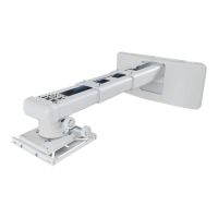 Vivitek LT30C-F - Befestigungskit (Wandplatte, Tragarm, Befestigungsplatte, Wandplattenabdeckung, Wandabdeckung)