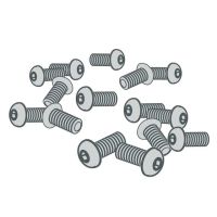 Zebra Druckkopf-Montageschraube (Packung mit