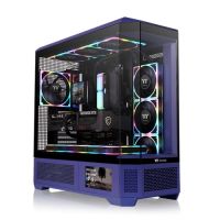 Thermaltake CA-11H-00FNWN-00, Full Tower, PC, Blau, ATX, EATX, micro ATX, Mini-ITX, SPCC, Gehärtetes Glas, Multi