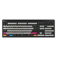 Logickeyboard LKB-AEPP-A2PC-FR, Volle Größe (100%), Kabelgebunden, USB, Scherenschalter, AZERTY, Schwarz