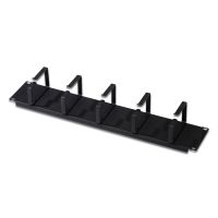 DIGITUS Kabelrangierpanel mit Kabelführungsbügeln für 483 mm (19")-Schränke, 2HE