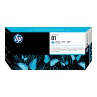 HP 81 - 13 ml - hell Cyan - Druckkopf mit Reiniger