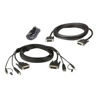 ATEN 2L-7D02UDX3 - Tastatur- / Video- / Maus- (KVM-)