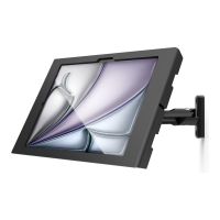 Compulocks iPad Air M2 & M3 13", Apex Enclosure Swing Wall Mount - Black - Befestigungskit (Aufstellung, Gehäuse, Wandmontage)