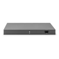 DIGITUS 16-Port Gigabit Netzwerkswitch, 19 Zoll, unmanaged, 2 Uplink Ports, SFP