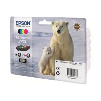 Epson 26XL Multipack - 4er-Pack - XL - Schwarz, Gelb, Cyan, Magenta