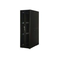 DIGITUS Professional Unique DN-19 SRV-47U-B-1 - Schrank Netzwerkschrank - RAL 9005, Schwarz - 47U - 48.3 cm (19")