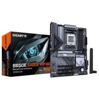 Gigabyte B650E EAGLE WIFI6E Mainboard - AMD Ryzen 9000 Series CPUs, 8+2+2 Phasen VRM, bis zu 8200MHz DDR5 (O.C), 1xPCIe 5.0 + 2xPCIe 4.0 M.2, 2.5GbE LAN, WIFI 6E, USB 3.2 Gen 2, AMD, Sockel AM5, AMD Ryzen 7000 Series, AMD Ryzen 8000 Series, AMD Ryzen 9000