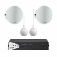 Vaddio 999-86600-001, Gruppen-Audiokonferenzsysteme, Weiß, 20,8 cm, Vereinigte Staaten, Micro-USB B, Weiß