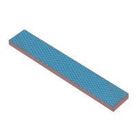 Thermal Grizzly Minus Pad Extreme, Thermalpolster, 3,38 g/cm³, Blau, Pink, -100 - 200 °C, 20 mm, 120 mm