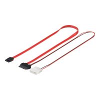 Wentronic goobay - SATA-Kabel - SATA, Molex, 2-polig (S)