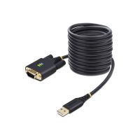 StarTech.com 3m USB auf Seriell Adapter, COM-Retention, FTDI, USB auf DB9 - Kabel USB / seriell - USB (M)