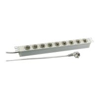Heinrich Kopp Koop PROFIversal - Steckdosenleiste (Rack - einbaufähig) - Wechselstrom 250 V - Eingabe, Eingang power CEE 7/7 - Ausgangsanschlüsse: 9 (power CEE 7/3)