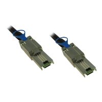 Inter-Tech Externes SAS-Kabel - SAS 6Gbit/s - 4x Shielded Mini MultiLane SAS (SFF-8088)
