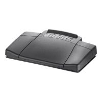 Philips LFH2210 - Fuß-Bedienung