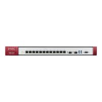 ZyXEL ZyWALL USG FLEX 700 - Firewall - 12 Anschlüsse