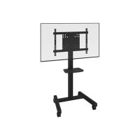 Chief FIT Series - Wagen - für interaktives flaches Paneel - mobil - Schwarz - Bildschirmgröße: 139.7-218.4 cm (55"-86")