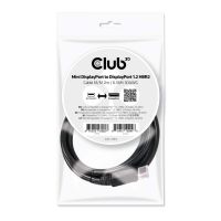 Club 3D Mini DisplayPort auf DisplayPort 1.2 4K60Hz UHD Kabel 2Meter=Bidirektional =