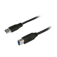 Synergy 21 S215300, 1 m, USB A, USB B, USB 3.2 Gen 1 (3.1 Gen 1), Männlich/Männlich, Schwarz