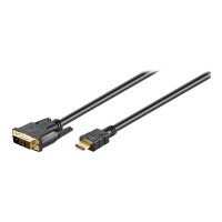 Wentronic goobay - Adapterkabel - DVI-D Stecker zu HDMI Stecker