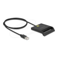 Delock SmartCard-Leser - USB - Schwarz