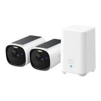 EUFY EufyCam E40 - Netzwerk-Überwachungskamera - weatherproof / dust resistant / UV resistant / water resistant - Farbe (Tag&Nacht)