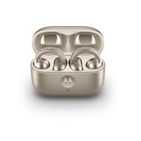 Motorola Solutions Motorola moto buds loop, Kabellos, Anrufe/Musik/Sport/Alltag, 51,6 g, Kopfhörer, Beige