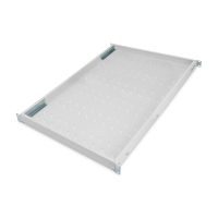DIGITUS Fachboden mit variablen Befestigungsschienen zum Festeinbau in 483 mm (19")-Schränke