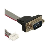 Delock Cable serial pin header female > 1 x DB9 male 2 mm pitch layout: twisted - Kabel seriell - DB-9 (M)