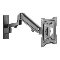 DIGITUS Universelle Monitor-Wandhalterung mit Gasdruckfeder und Schwenkarm