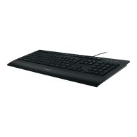 Logitech Corded K280e - Tastatur - USB - US International