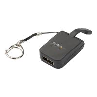 StarTech.com Kompakter USB-C auf DisplayPort-1.4-Adapter - 8K 60Hz/4K USB-C auf DP-Videokonverter mit Anhänger - USB Typ-C DP Alt Mode (HBR3 HDR DSC)