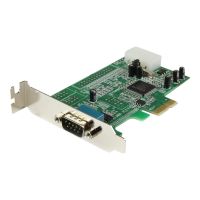 StarTech.com 1 Port Serielle PCI Express RS232 Adapter Karte - Serielle PCIe RS232 Kontroller Karte - PCIe zu Seriell DB9 - 16550 UART - Niedrigprofil-Erweiterungskarte - Windows & Linux (PEX1S553LP)