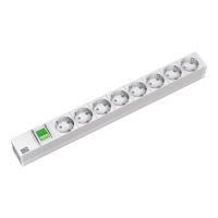 Bachmann Steckdosenleiste (Rack - einbaufähig) - Eingabe, Eingang power CEE 7/7 - Ausgangsanschlüsse: 8 (power CEE 7/7)