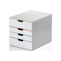 Durable VARICOLOR MIX 4 - Schubladenschrank - 4 Schubfächer - für ANSI A (Letter)