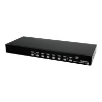 StarTech.com 8 Port 1HE DVI USB KVM Switch - 8-fach DVI-I / USB-B Umschalter zur Rack-Montage