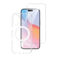4smarts 3in1 Premium Starter Set, Transparent, Weiß, 9H, Apple, iPhone 16, 50 g, 180 mm