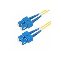 StarTech.com 10m (32.8ft) SC to SC (UPC) OS2 Single Mode Duplex Fiber Optic Cable, 9/125µm, Laser Optimized, 40G/100G Zipcord, Bend Insensitive, Low Insertion Loss - LSZH Fiber Patch Cord (SMDOS2SCSC10M)