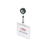Durable Namensschild - für 60 x 90 mm - durchsichtig (Packung mit 10)