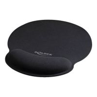 Delock Ergonomic - Mauspad - Schwarz