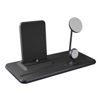 Zens 4-in-1 - Kabelloses Ladegerät - iPad + MagSafe kabelloses Ladegerät + AC-Netzteil