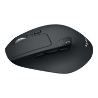 Logitech M720 Triathlon - Maus - Für Rechtshänder - optisch - 7 Tasten - kabellos - Bluetooth, 2.4 GHz - kabelloser Empfänger (USB)