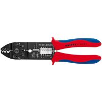 KNIPEX 97 21 215 C, Diagonale Zange, Metall, Kunststoff, Blau, Rot, 230 mm, 222 g