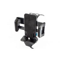Gamber-Johnson 7160-1659-00, Handy/Smartphone, Passive Halterung, Fahrrad, Fahrrad / Auto, Auto/Innenbereich, Drinnen, Draußen, Universal, Schwarz