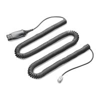 Poly HIS Cable - Headset-Kabel - TAA-konform